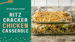 Ritz Cracker Chicken Casserole [upl. by Flanders]