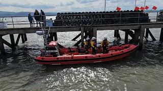 Aberdovey RNLI Lifeboat quotHugh Milesquot  31st March 2024 [upl. by Kendricks742]