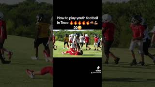 Denison vs Pottsboro scrimmage 4th g riddickboys huntfamily killerbees youthfootballhighlights [upl. by Donohue]