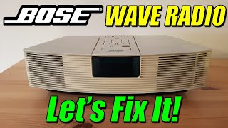 Repairing A BOSE Wave Radio Alarm Clock [upl. by Asum]