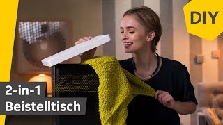 DIY 2in1 Beistelltisch selber bauen  Roombeez – powered by OTTO [upl. by Chaffee633]