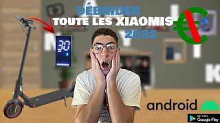 TUTO COMMENT DÉBRIDER SA TROTTINETTE XIAOMI EN 2024 compatible avec toutes les xiaomi [upl. by Annaeerb]