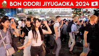 Bon Odori 2024 Jiyugaoka Tokyo Full Festival 自由が丘盆踊り2024 07132024 [upl. by Walter282]