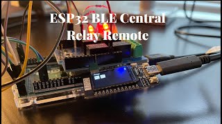 BLE Ep2  ESP32 Bluetooth Central Setup for Relay Remote Control  Part 2 [upl. by Gwyneth]