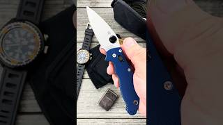 Spyderco Manix 2  Cobalt Blue G10 amp SPY27 Blade Steel  Available at GPKNIVEScom SpydercoKnives [upl. by Eric864]