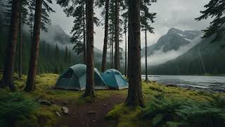 Cozy Camping Rain Sleep Better  Breathing exercises Progressive relaxation Autogenic training [upl. by Anaer573]