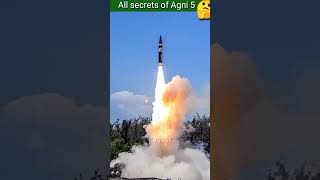 All Secrets of AGNI5 Missile shorts missile 🤔💪 [upl. by Ern115]