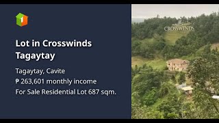 Lot in Crosswinds Tagaytay [upl. by Malita]