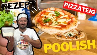 Next Level Pizzateig  POOLISH [upl. by Zolner]