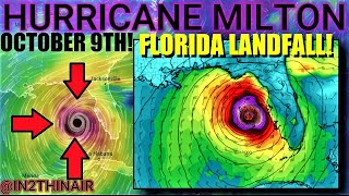 🤯 MAJOR Hurricane MILTON  FLORIDA Landfall in 4 DAYS PREPARE [upl. by Lianne]