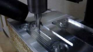 Pocketing on a Sherline 2000 CNC [upl. by Iphigeniah]