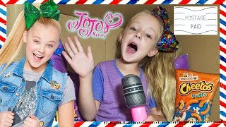 I Pretend Mailed Myself in a Box as Fan Mail to JoJo Siwa [upl. by Damaris]