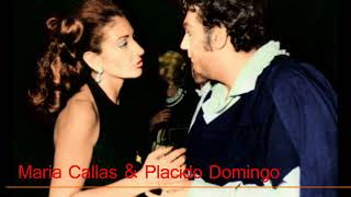 Carmen Duet  Maria Callas amp Placido Domingo Remixed Sound [upl. by Vallo653]