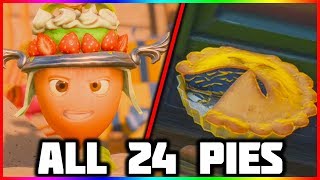 ALL 24 PIE LOCATIONS  Plants vs Zombies Battle For Neighborville [upl. by Nagaer817]