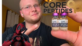 my second dosage of BPC157 AND TB500 PEPTIDES how I feel after 2 weeks HEALING LIKE DEADPOOL [upl. by Yunick]