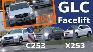 Mercedes Erlkönig GLC X253  GLC Coupe C253 Facelift  Modellpflege 2019 4K SPY VIDEO [upl. by Shields614]