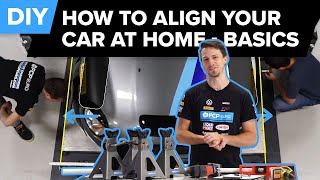 At Home Alignment Made Easy  How To Use String To Align Your Car [upl. by Norval737]