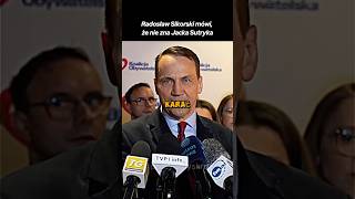 Radosław Sikorski mówi że nie zna Jacka Sutryka [upl. by Leira163]