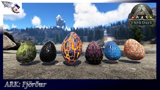 All Fjordur Egg Locations amp How To Get To Them  ARK Survival Evolved 114 [upl. by Nabe981]