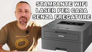 Stampante laser wifi economica del 2024 Brother HLL2375DW [upl. by Naerda]