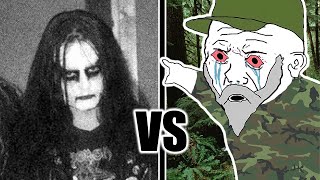 VARG VIKERNES VS EURONYMOUS [upl. by Erastatus673]