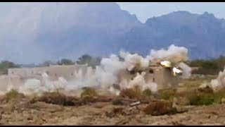 FA18 Strafing Run on Taliban Compound [upl. by Ardnnek]