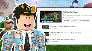 REACTING TO MY OLD BLOXBURG VIDEOS [upl. by Felix396]