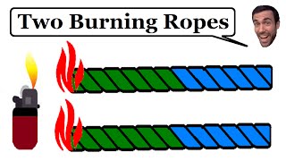 Two burning ropes  Brain Teaser [upl. by Yelknirb308]