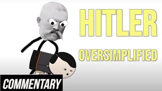 Blind Reaction Hitler  OverSimplified [upl. by Htebarual567]