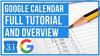 Google Calendar Full Tutorial From Start To Finish  How To Use Google Calendar [upl. by Oir]