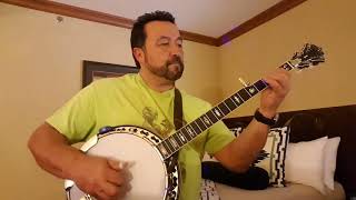 El Cumbanchero based on an arr by J Scroggins on a Stelling Staghorn Banjo [upl. by Mij209]