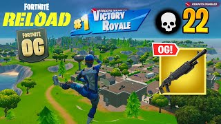 Fortnite Reload  High Kill Solo vs Duos OG Gameplay Keyboard amp Mouse [upl. by Caron126]