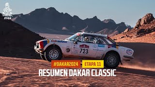 Resumen Dakar Classic  Etapa 11  Dakar2024 [upl. by Nortyad282]