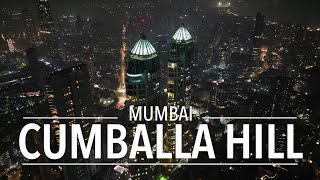 Cumballa Hill Night Drone  Mumbai Aerials [upl. by Mcfarland]