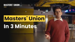 Life At Masters Union  Explained in 3 Minutes [upl. by Marybeth]