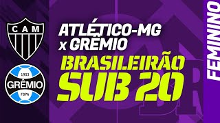 ATLÉTICOMG x GRÊMIO Brasileirão Sub20 Feminino tudo sobre escalações histórico préjogo [upl. by Debera610]