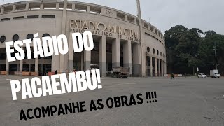 Estádio do Pacaembu Acompanhe as obras num dos estádios mais famosos do Brasil [upl. by Royden]