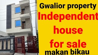 Gwalior propertyIndependent house for salemakan bikau3BHKPraveen property vlogs [upl. by Carrington]