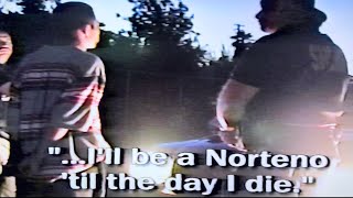 Archive footage of a Norteno being pulled over by cops in Modesto Ca [upl. by Mart726]