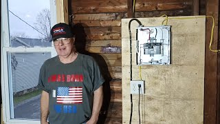 how to wire a new branch circuit from a sub panel 122 on a 20 amp breaker 220 volt [upl. by Cannell701]