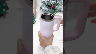 Unboxing Tyeso 32 Light Pink Vacuum Insulated Tumbler Bottle [upl. by Niwri]