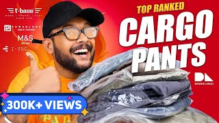 Best Brands Cargo Pants for Men 🔥 Cargo Pant Haul 2023  Denis Lingo Powerlook TBase  ONE CHANCE [upl. by Aiket]