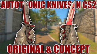 Autotronic Knives in CounterStrike 2 Original amp Concept ★ CS2 Showcase [upl. by February]