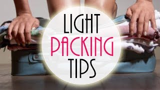 How to Pack Light Makeup for Travel  Essentials [upl. by Herahab]