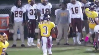 Devonta Smith Junior Highlights Amite 2017 ATH BasketballFootball [upl. by Aralomo326]