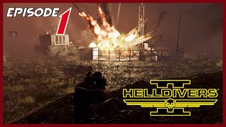 Ex Destiny 2 noob plays Helldivers 2  Episode 1 [upl. by Brawley]