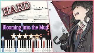 Blooming into the Mud  Wolpis Carter  Hard Piano Tutorial  Sheets【Piano Arrangement】 [upl. by Asil]