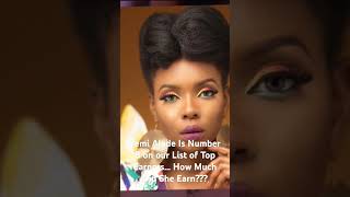 How much Yemi Alade Has Earned This Year will Shock you Subscribe To Watch Full Video [upl. by Harden873]