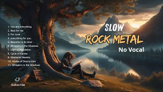 SLOW ROCK METAL NO VOCAL MELODIC GUITAR ELECTRIC [upl. by Winn]