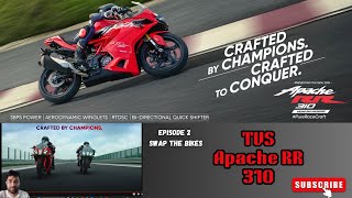 SWAP THE BIKES  Episode 2  2024 Apache RR 310  Super Bikes Online Review [upl. by Kingston]